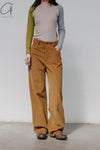 BASERANGE Corduroy Navarro Pants Made in Portugal TRNA-CO-WI22 Bossa Brown